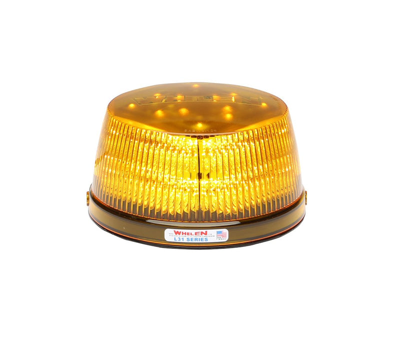 Whelen Full Reverse Polarity Protection Warning Light L31HAF - Led Beacon Sae Class Permanent