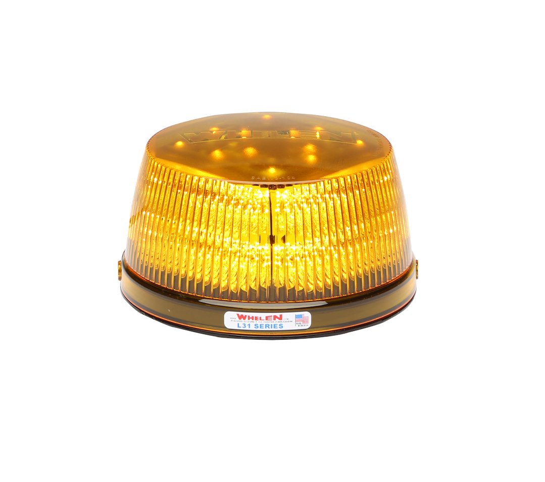 Whelen Full Reverse Polarity Protection Warning Light L31HAF - Led Beacon Sae Class Permanent