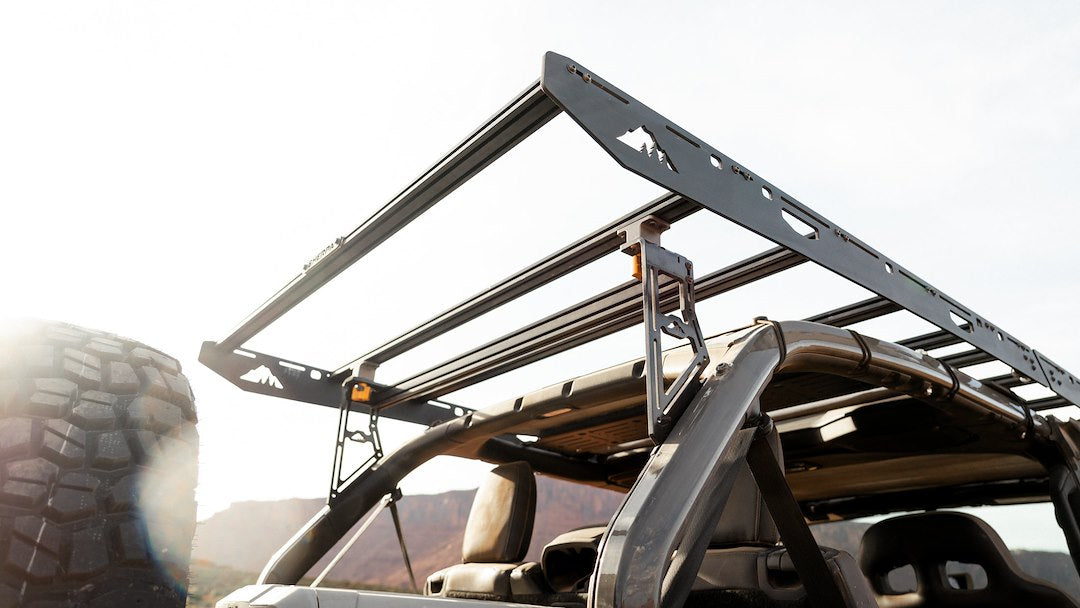 Sherpa Equip Limited Lifetime Warranty Roof Rack 172844 - Jlu Qdhd 2018-2025 Jeep Wrangler