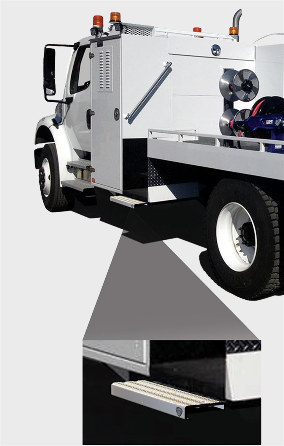 Carr Limited Lifetime Warranty Truck Step 501520 - Wts 24 Deep Retractable