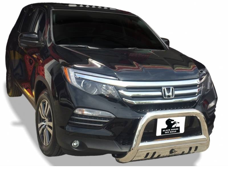 Black Horse Resistant To Rust And Corrosion Bull Bar BB158107-SP - 2019-2019 Passport BAR-B