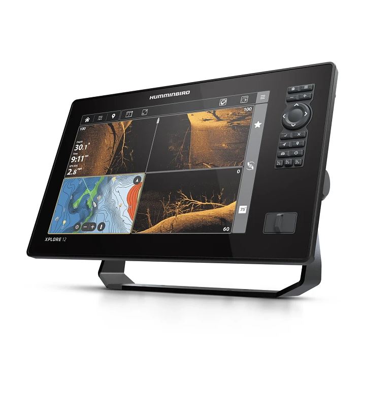 Humminbird Crisp And Vibrant Display Clarity Fish Finder 412020-1 - Xplore 12 Cmsi