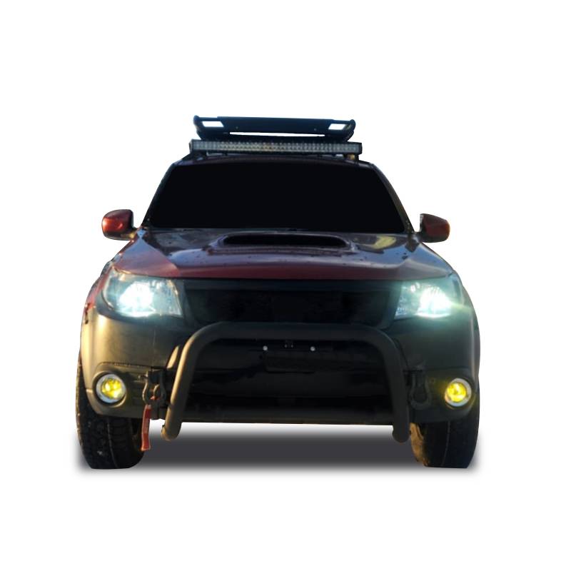 Black Horse Resistant To Rust And Corrosion Bull Bar CBB-SUS0102 - Black NO Skid Plate