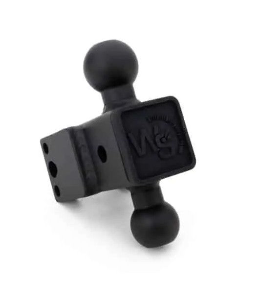 Weigh Safe Limited Lifetime Warranty Trailer Hitch Ball Mount STB8-2.5-KA - Steel 180 Drop 2.5 Sha