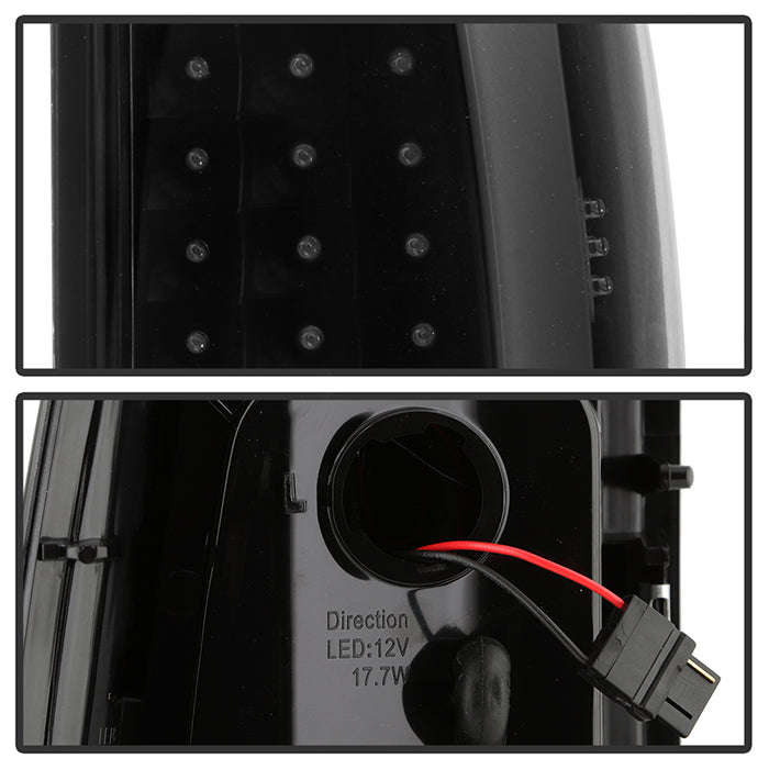 Spyder 9050725 Tail Light Assembly - Black Smoke