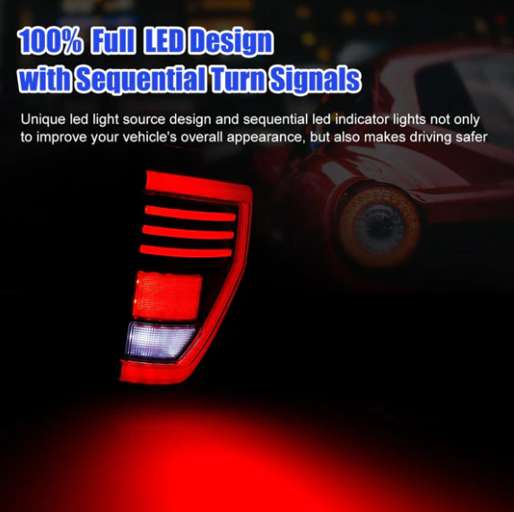 Winjet CTWJ-0706-BS-SQ Tail Light Assembly