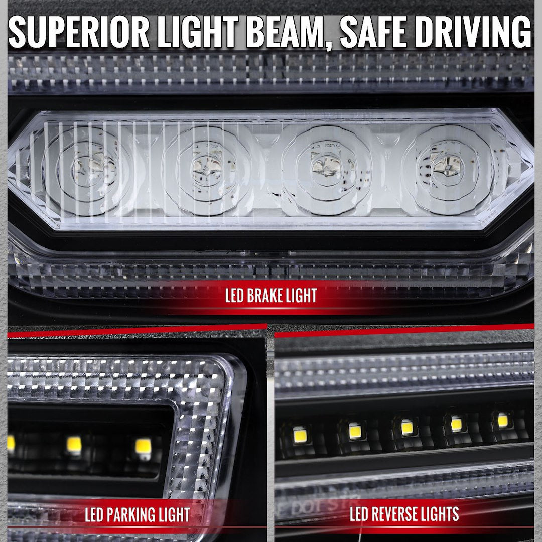 Spec-D Tunin LT-GR8622Rbjmled-TM Backup Light