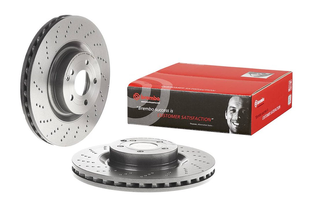 Brembo Components Not Hazardous To Health Brake Rotor 09B74651C02 - Disc