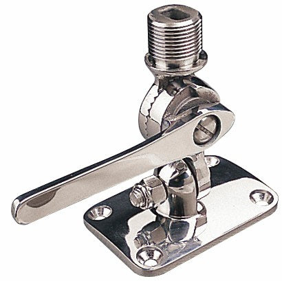 SEA DOG Made In USA Antenna Mount 329230-1 - Stainless Base Deck MT