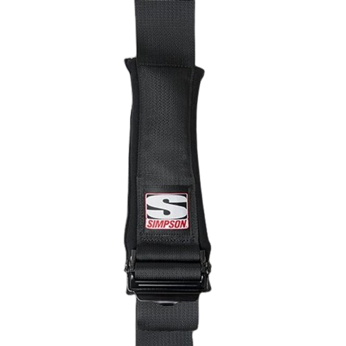 Simpson Race Bolt-In Or Clip-In Lap Belt Seat Belt 3B33Pikx - Black D3-X 3X3 PAD