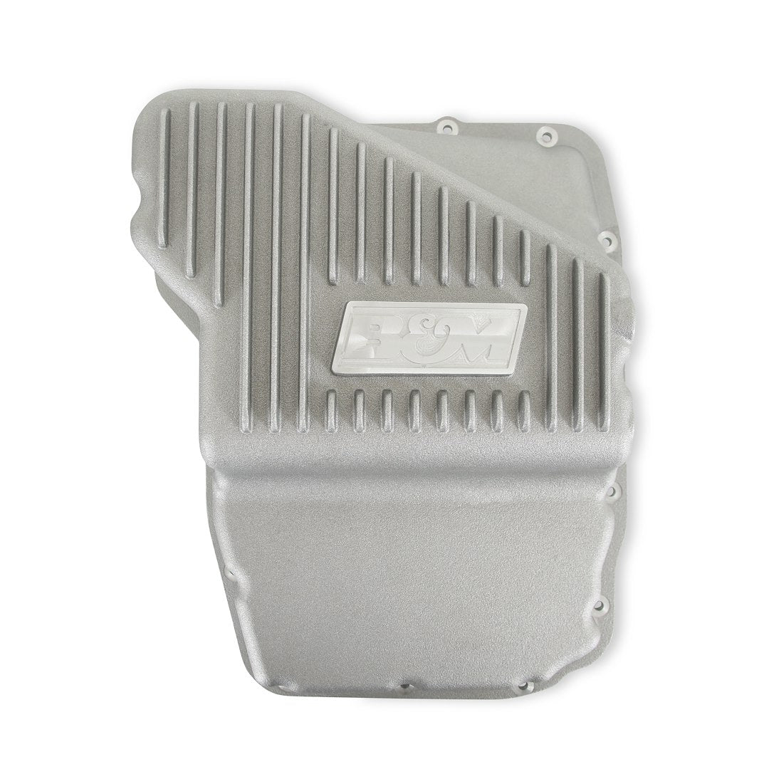 B&M CO Features A Temperature Sensor Port Auto Trans Oil Pan 70402 - Cast 03-14 Mopar 545RFE