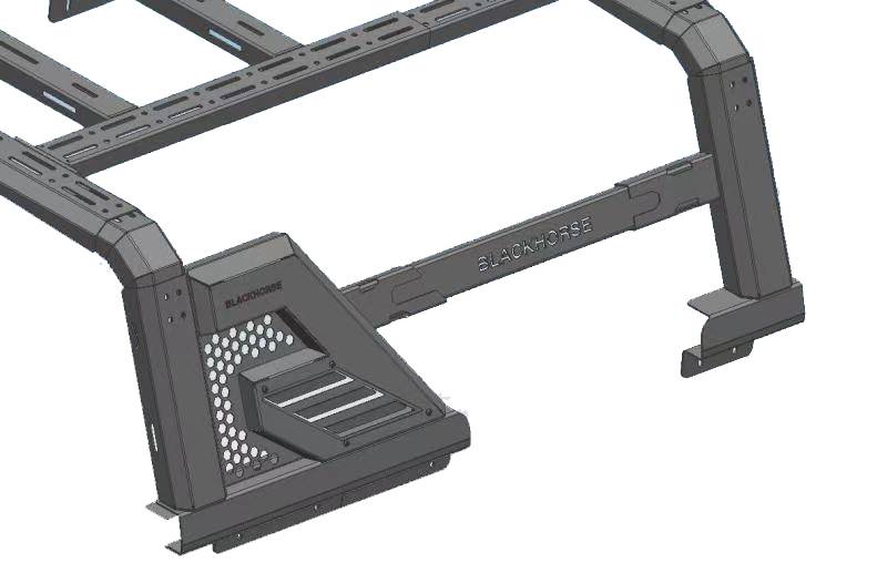 Black Horse AR2-01BA1 Bed Cargo Rack