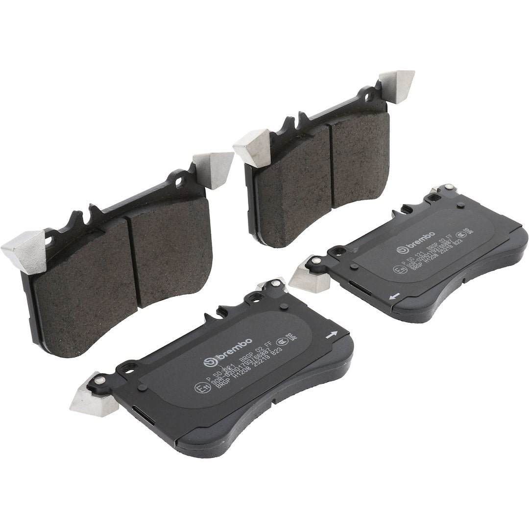 Brembo Premium Low-Met OE Equivalent Pad Brake Pad P50121 - Disc Set