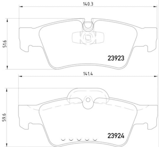 Hella Maximum Durability And Comfort Brake Pad 355011421 - Set Disc