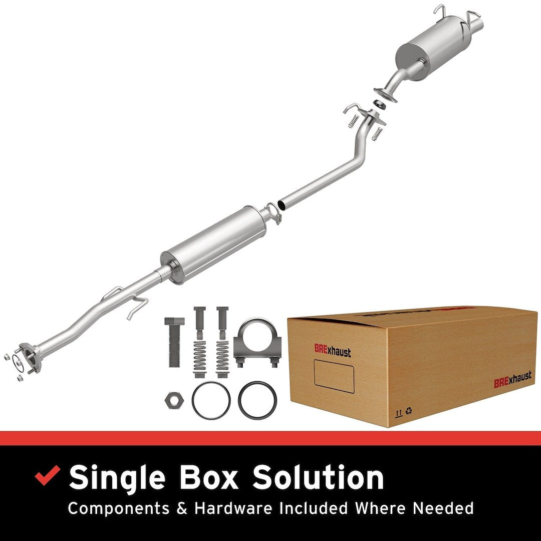 BRE Exhaust Designed For Power And Sound Exhaust System Kit 106-0086 - 07-09 CR-V 2.4L