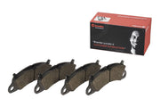 Brembo Premium Low-Met OE Equivalent Pad Brake Pad P65025 - Disc Set