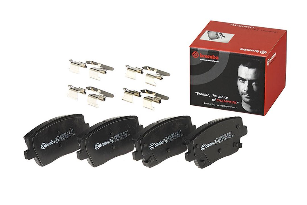 Brembo Premium Low-Met OE Equivalent Pad Brake Pad P30112 - Disc Set
