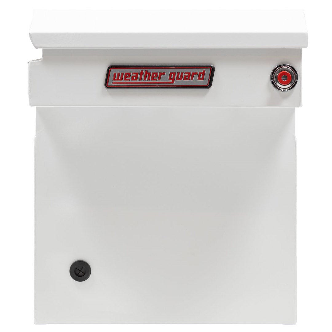 Weatherguard Limited Lifetime Warranty Tool Box 128-3-03 - White FS Deep Saddle Steel