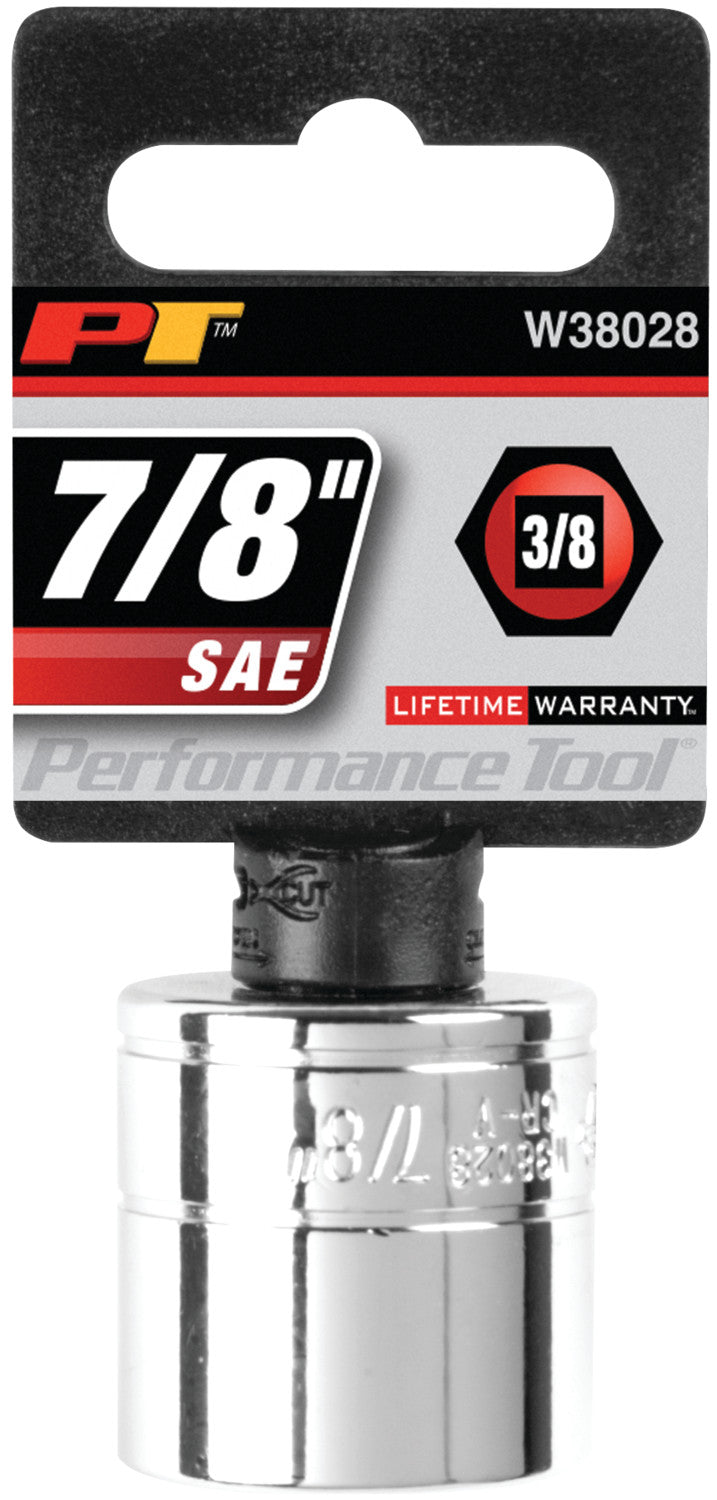 Perform Tool Recessed Edges Socket W38028 - 7 8