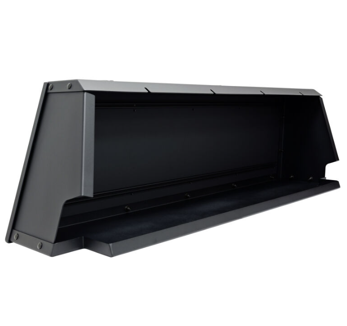 Westin Two T-Slot Accessory Mounting Tracks Truck Cap Storage Compartment 16-10040 - Exp Box Passenger