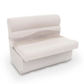 Taylor Made Premium Marine Grade Vinyl Boat Seat 433104 - Gray Lci 36 Bench