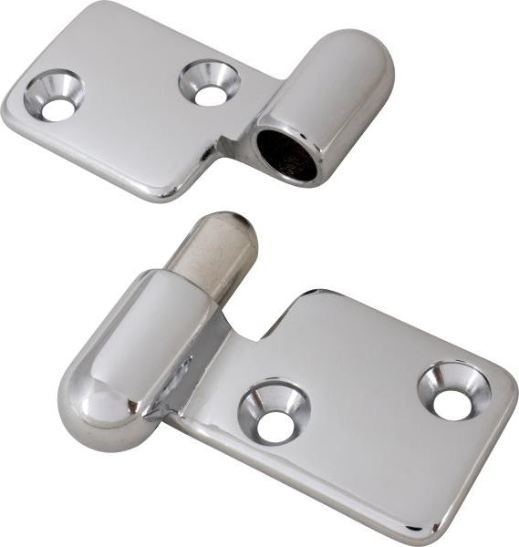 SEA DOG Made In USA Boat Door Hinge 204279-1 - Chrome Brass Take-Apart