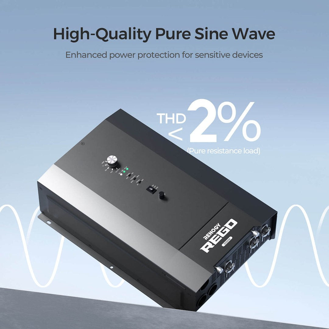 Renogy RIV1230RCH-SPS-G2-US Power Inverter/ Battery Charger