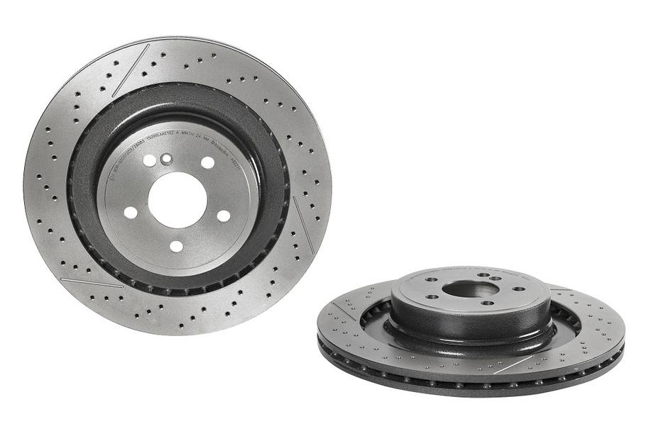 Brembo Components Not Hazardous To Health Brake Rotor 09A82211C02 - Disc