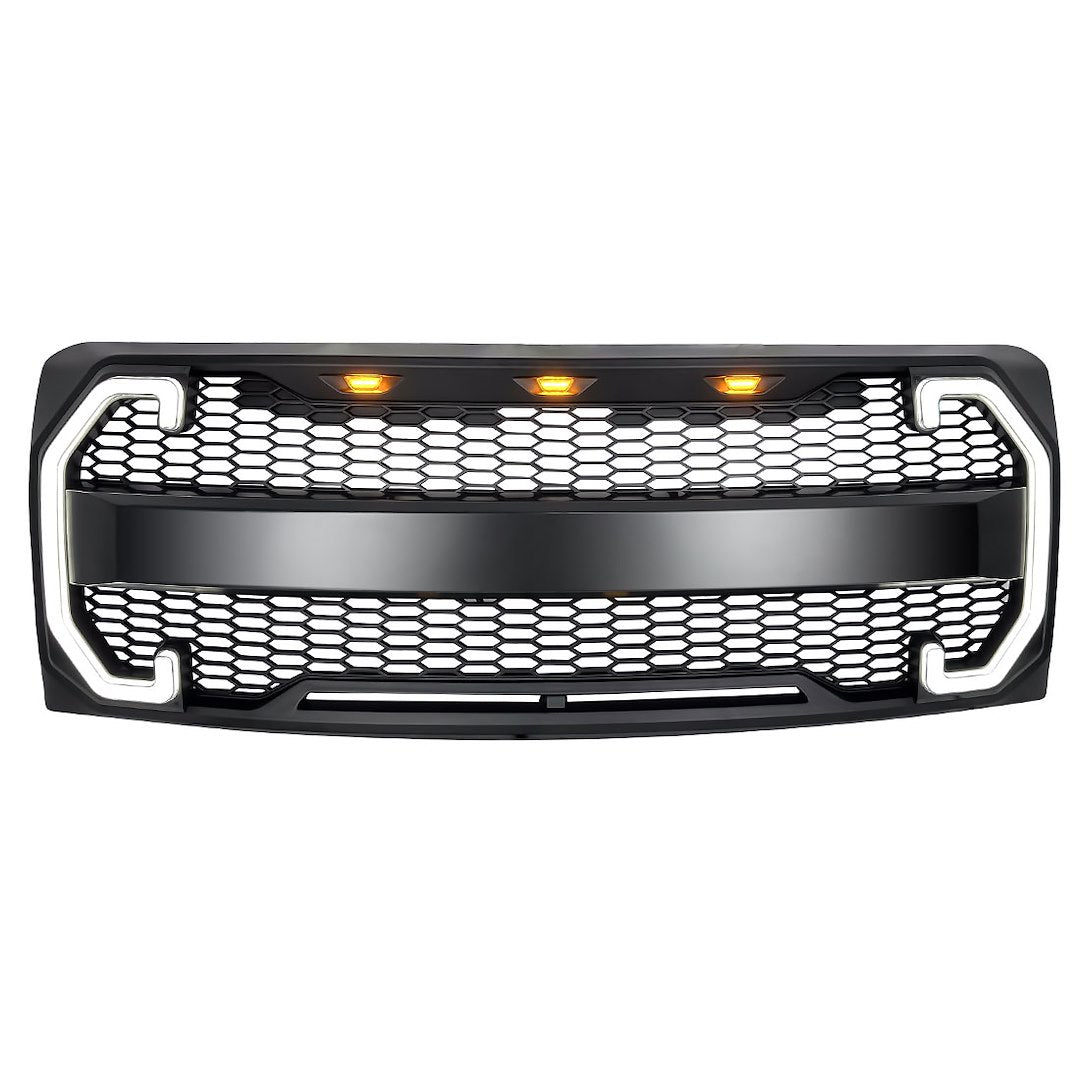American MOD Unique American Modified Style Grille Amfmaa00124 - Raptor Drl SE