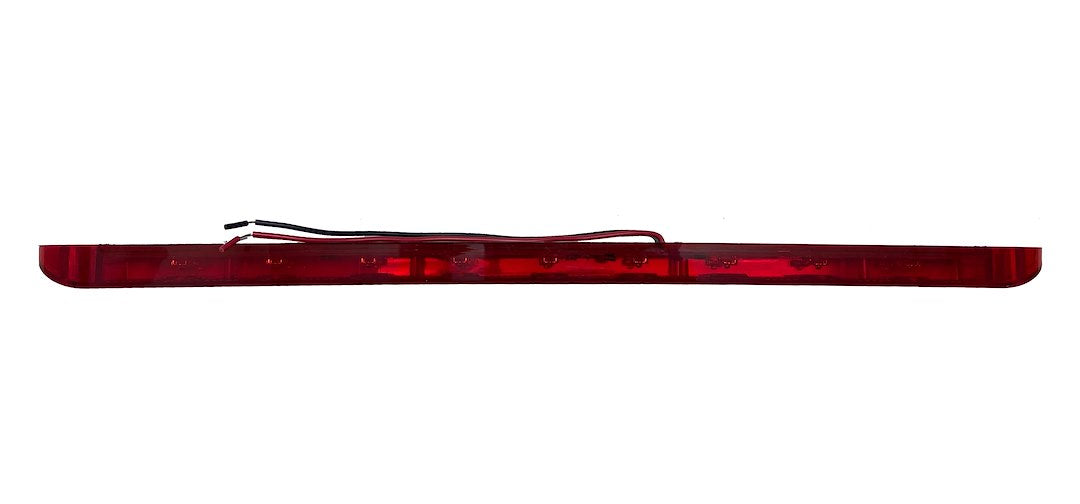 Racesport LT Provides Additional Driving Safety Tailgate Light - LED RS-17-Red - 17IN Screw Mount High-Powered 9-LED