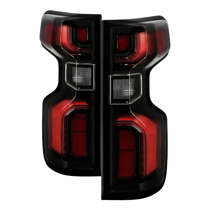 Spyder Provide Improved Illumination Tail Light Assembly 9953569 - 2019 Chevy 1500 2500 Factory Halg