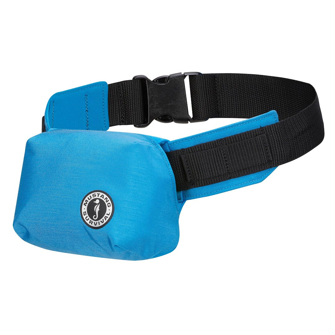 Mustang Surv Inflates Via Manual Inflation Cord PFD - Personal Floatation Device MD3070-268-0 - Blue Minimalist Belt Pa…