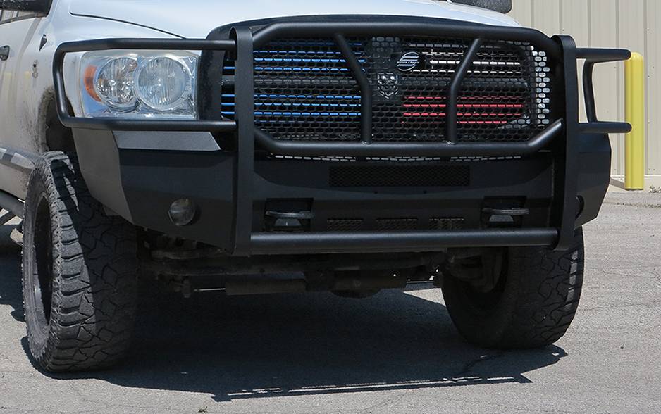 Steelcraft Accommodates Parking Sensors Bumper 60-12210 - 03-09 Dodge Ram 2500 3500 Fine Tex