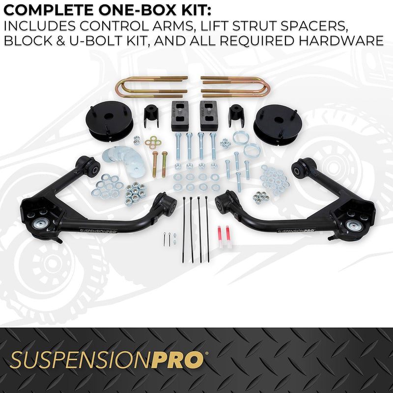 Suspens PRO Limited Lifetime Warranty Lift Kit Suspension G30SL2 - GM 1500