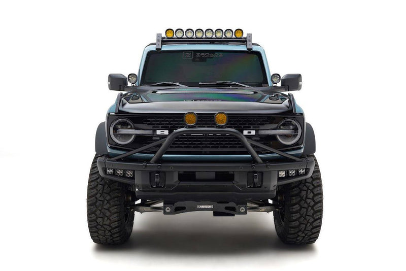 T-REX High Impact Polycarbonate Lens Driving/ Fog Light Z3090WRD-KIT6W2A - 21-23 Bronco Roof Rack Led Kit