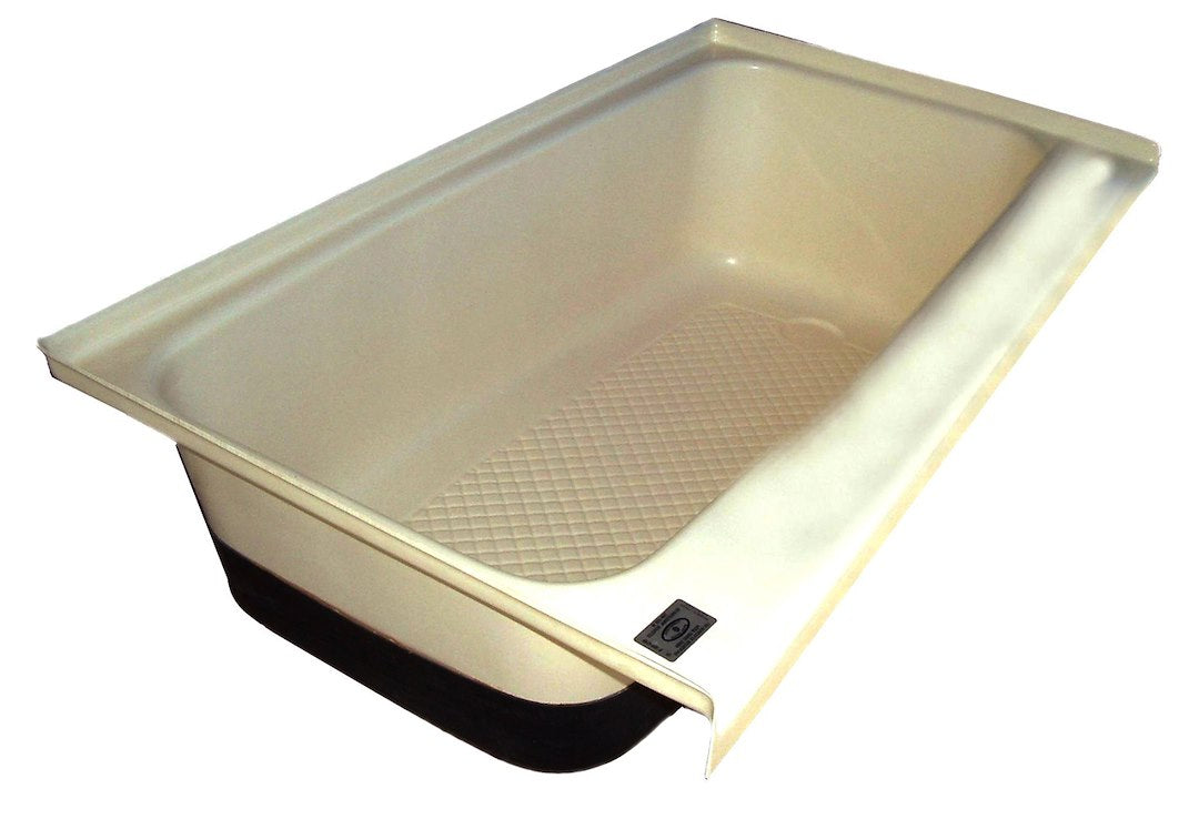 Icon 00483 Constructed of durable abs plastic - White Right Hand Drain