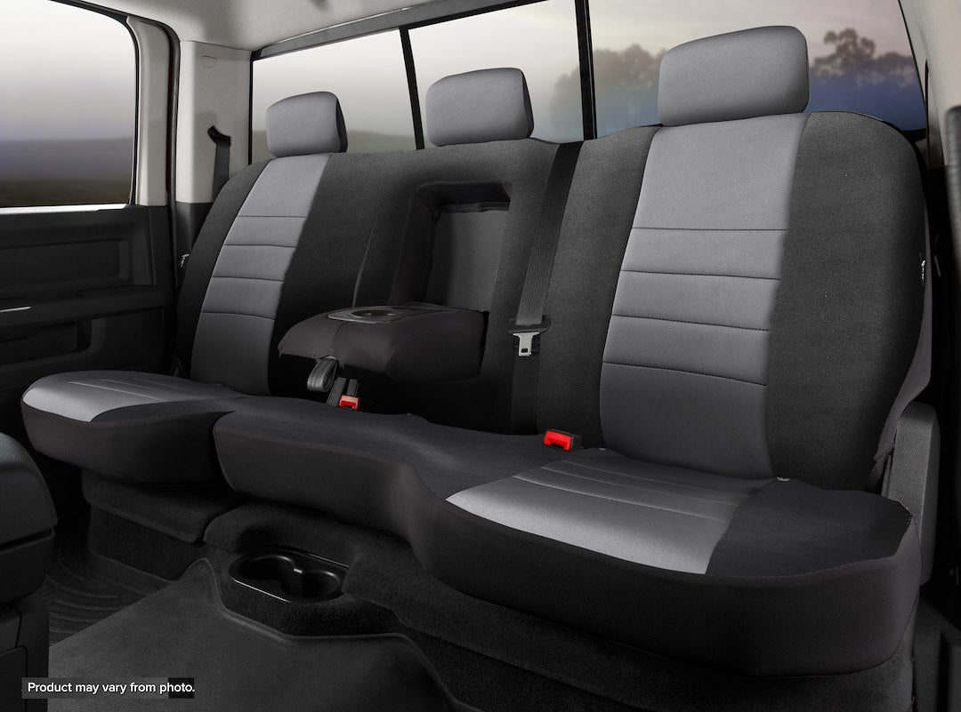 FIA Padded For Extra Comfort Seat Cover NP92-66 Gray - 60 40 GM 1500 Crew 19