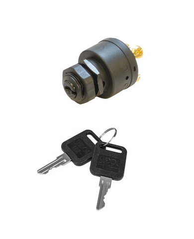 SEA DOG Made In USA Ignition Switch 420381-1 - Poly 3-POS Key Choke