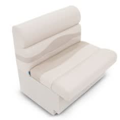 Taylor Made Premium Marine Grade Vinyl Boat Seat 433100 - Gray Lci 30 Bench