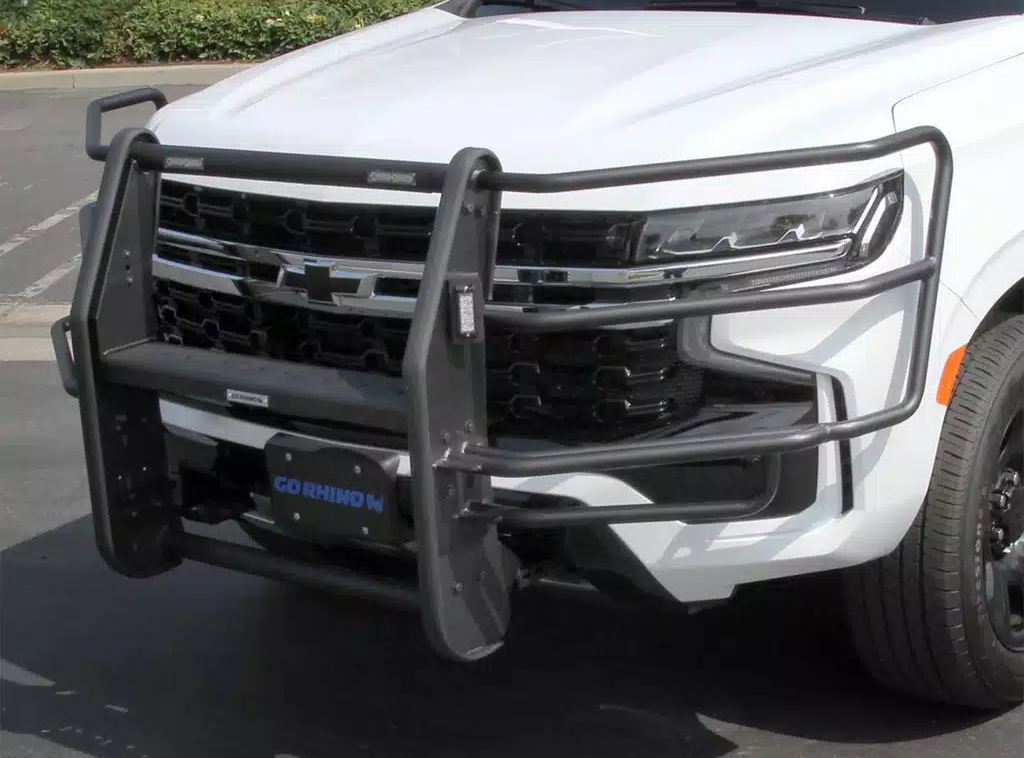 Public Safty Easy No-Drill Installation Bumper Push Bar 5165A-2L71 - LR Series Bumpers Aluminum