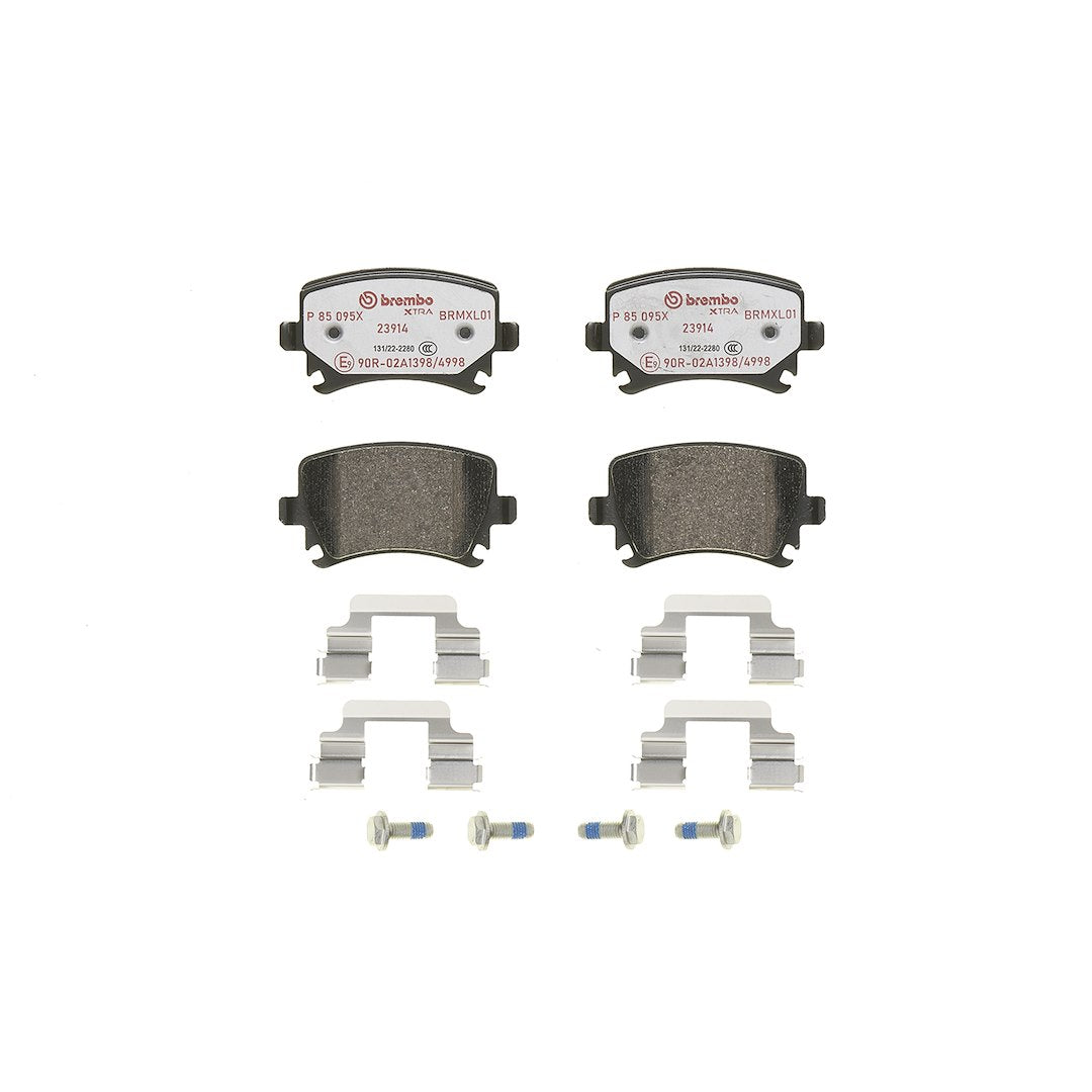 Brembo Premium Low-Met OE Equivalent Pad Brake Pad P85095X