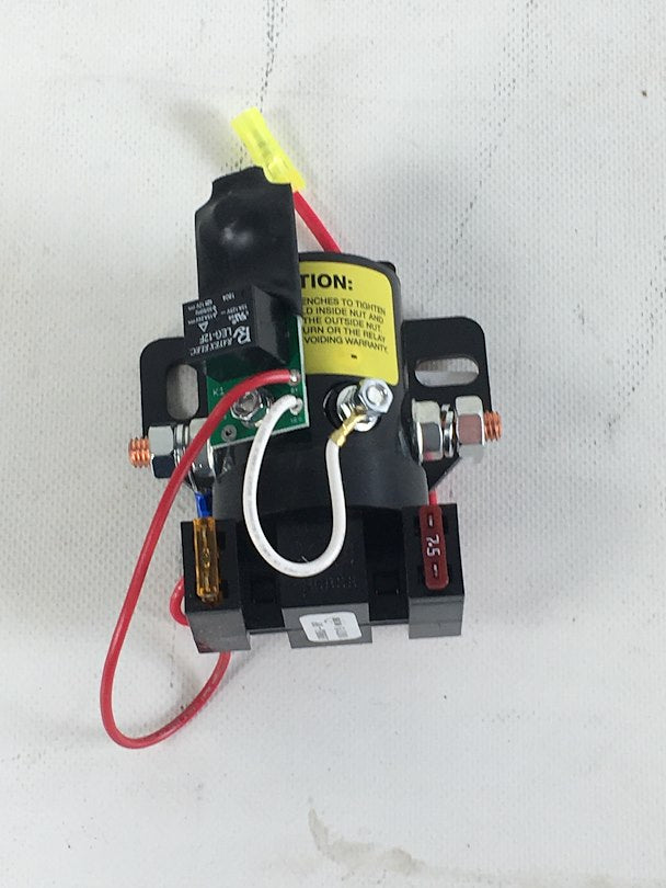 AM.Tech Comp Non-Polarity Sensitive Battery Disconnect Solenoid LR9806J-BIP - Latching Relay Coil Protect Assm