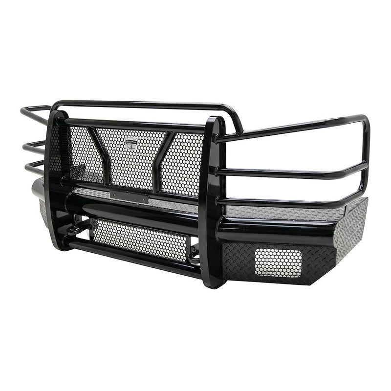 Cattleman Two Vertical Center Protection Bars Bumper 2111P - Front Replacement