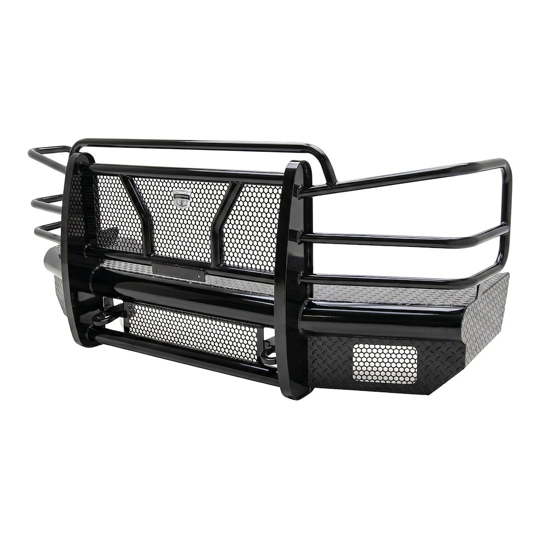 Cattleman Two Vertical Center Protection Bars Bumper 2111P - Front Replacement