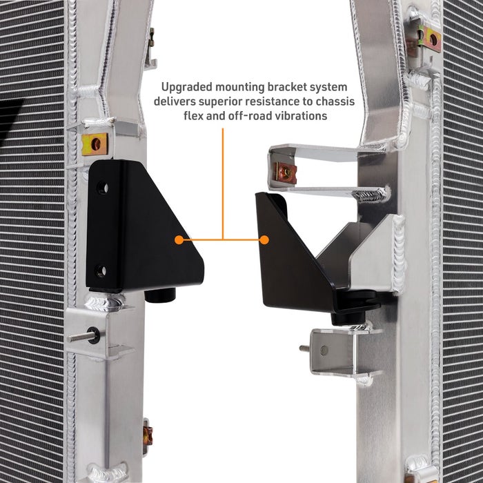Mishimoto Limited Lifetime Warranty Radiator Mmrad-TAC-24 - 2024 Toyota Tacoma Performance Alu