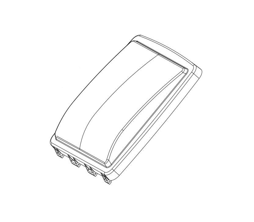 Maxxair Vent 12-00057 - Smoke Lid Assembly