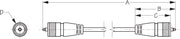 SEA DOG Made In USA Coaxial Cable 329804-1 - Assembly 10