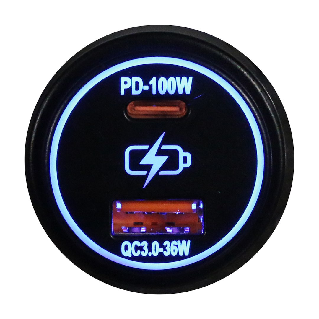 Racesport LT Universal Fitment USB Outlet RS51927B - Introducing RS51927B Your Ulti