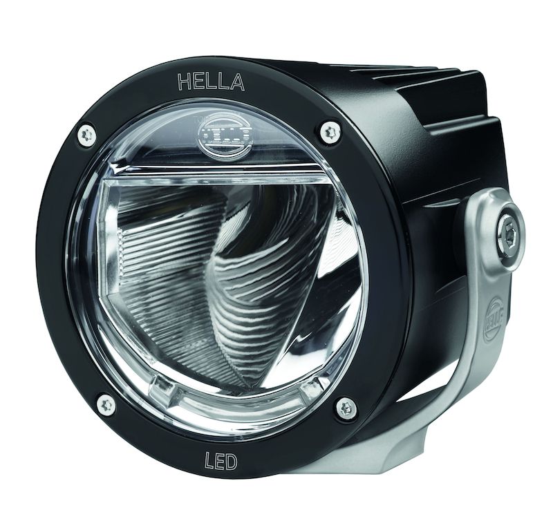 Hella Dust And Waterproof Driving/ Fog Light 012206021 - Black RE 4000X Led MV