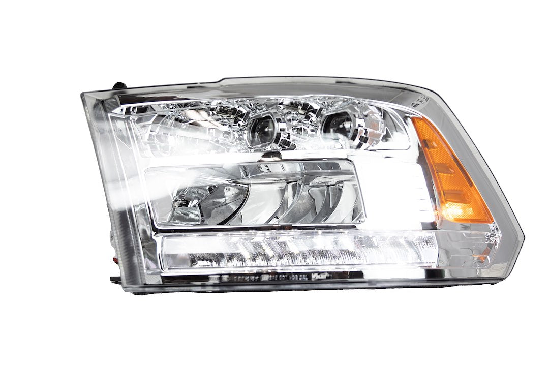 Winjet OEM Direct Replacement Headlight Assembly CHRNG0675-C-SQ - Renegade 2013-2018 Dodge Ram Full